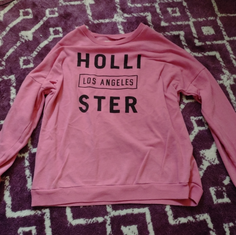 Hollister LARGE pink sweater